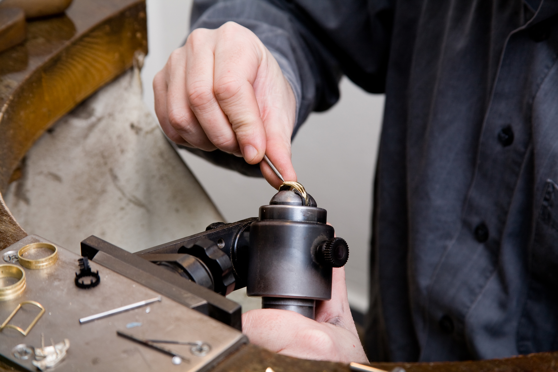 Goldsmith work in progress